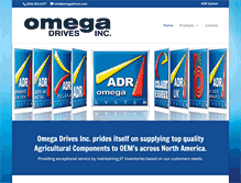 Tablet Screenshot of omegadrives.com
